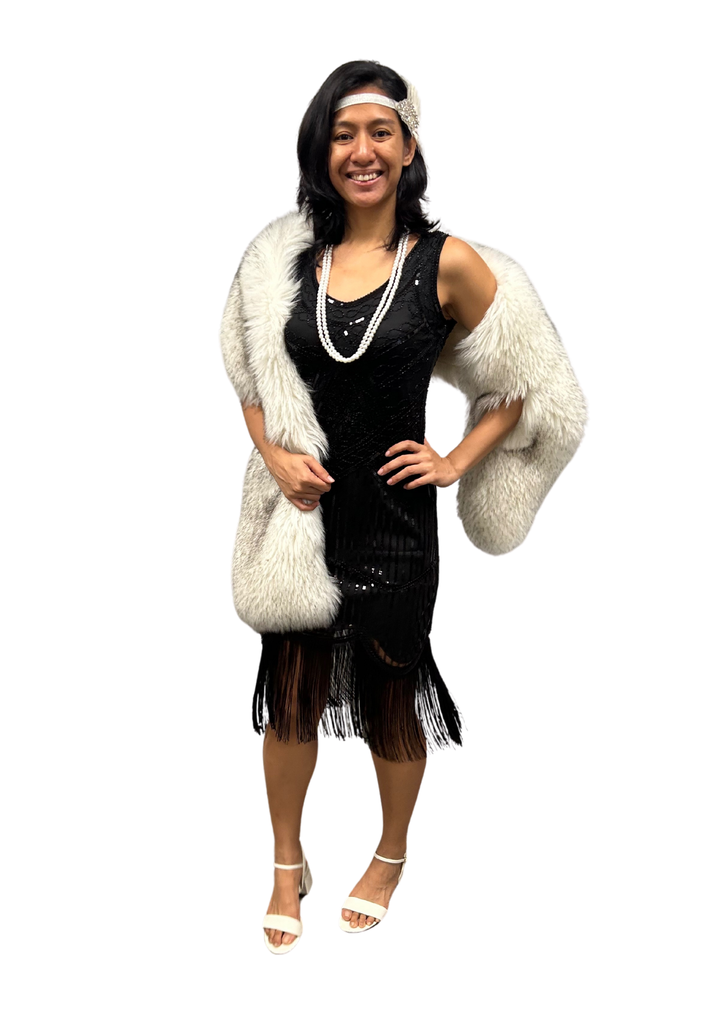1920s Female Flapper (Black) N01