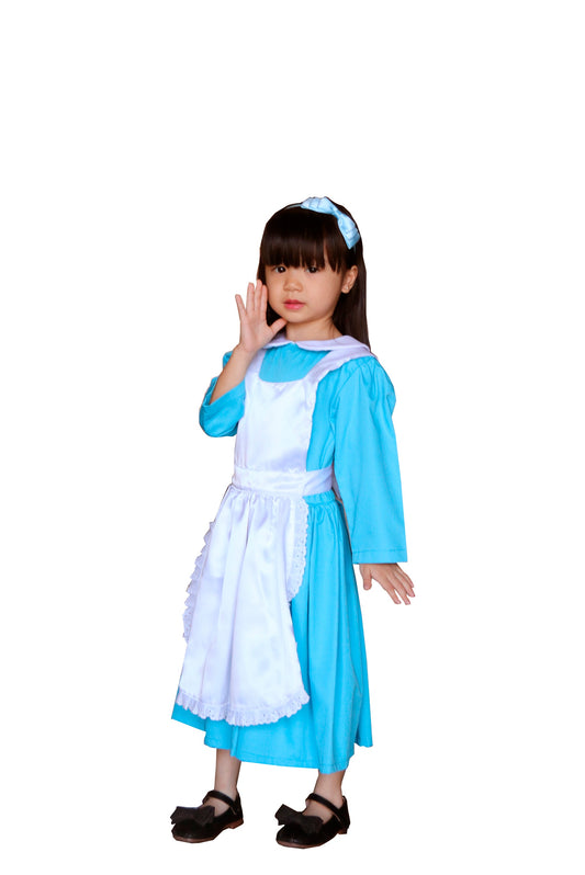 Blue dress K01