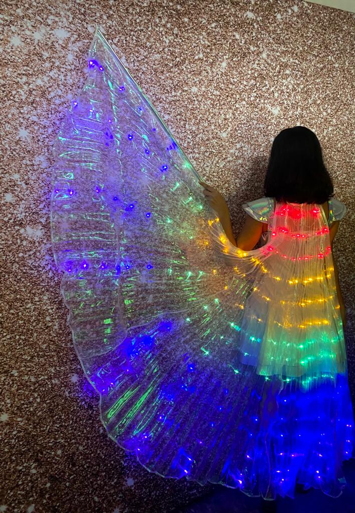 LED Rainbow Wings (For Sale)