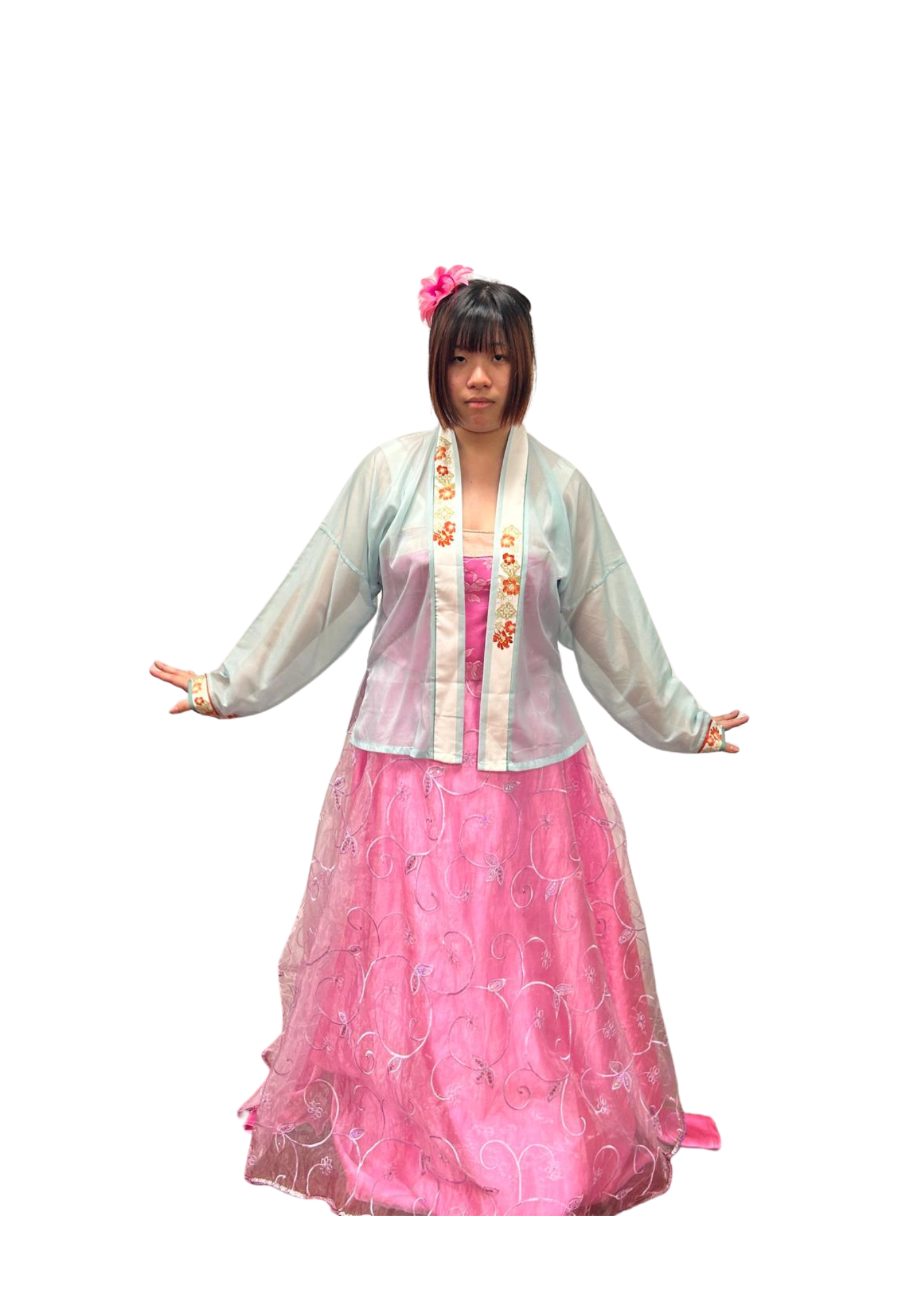 Chinese Female Hanfu D09
