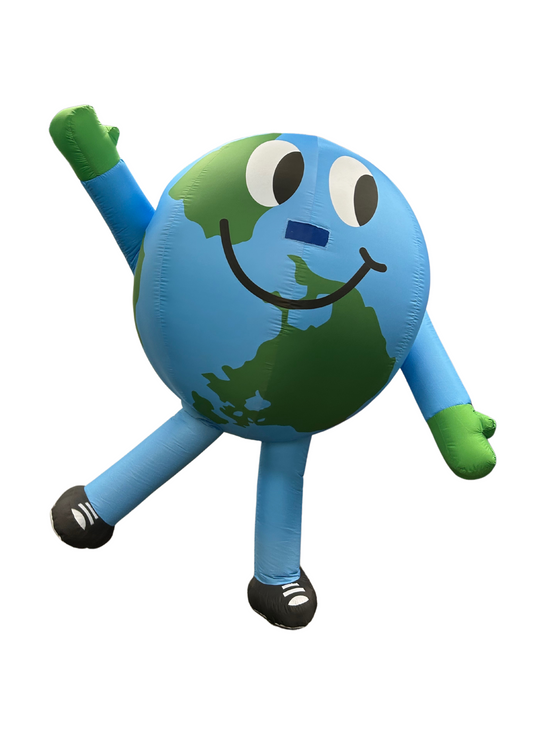 Earth Inflatable Mascot